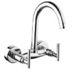 Parryware Quarter – turn Range Agate Sink Mixer Wall Mounted