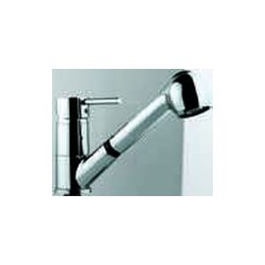 Jaquar Single Lever- Florentine Single Lever Sink Mixer (Table
Mounted) with Extractable Hand
Shower Dual Flow Complete with
1.2m long tube with 450mm long
Braided Hoses