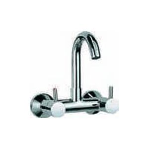 Jaquar Single lever- Florentine Sink Mixer with Regular Swinging
Spout (Wall Mounted Model) With
Connecting Legs & Wall Flanges