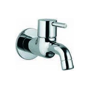 Jaquar Single Lever- Florentine Bib Cock (Straight Line Model)
With Wall Flange