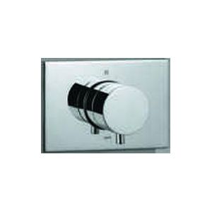 Jaquar Allied 4-Way Divertor (Consisting of
Concealed Body & Wall Flange) for
Multiple Shower Working with one
Shut-off Position & 3-Outlets In
Round Handle (Recommended
for Use with Item FLR-5679)