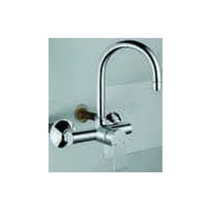 Jaquar Single Lever- Aria Single Lever Sink Mixer With Swinging
Spout on Upper Side (Wall Mounted
Model) With Connecting Legs & Wall
Flanges