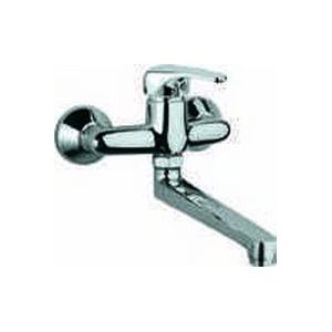 Jaquar Single Lever- Astra Single Lever Sink Mixer Swinging
Spout (Wall Mounted Model) With
Connecting Legs & Wall Flanges