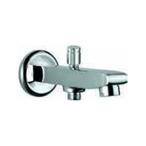 Jaquar Bathtub Spouts->Opal Bath Tub Spout with Button
Attachment for Hand Shower with
Wall Flange