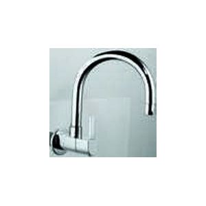 Jaquar Single Lever- Arc Sink Cock with Regular Swinging Spout
(Wall Mounted Model) With Wall Flange