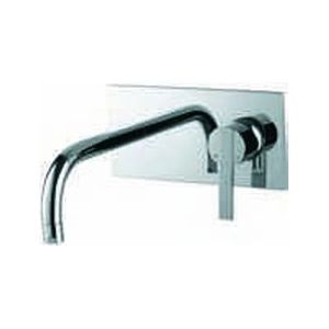 Jaquar Single Lever- Fonte Exposed Part Kit Of Single Lever Basin
Mixer Wall Mounted Consisting Of
Operating Lever, Wall Flange, Nipple &
Spout (Suitable For Item ALD-233)