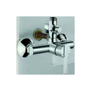 Jaquar Single Lever- Fonte Single Lever Exposed Shower Mixer
With Provision For Connection to
Exposed Shower Pipe (SHA-1213) &
Hand Shower With Connecting Legs &
Wall Flanges