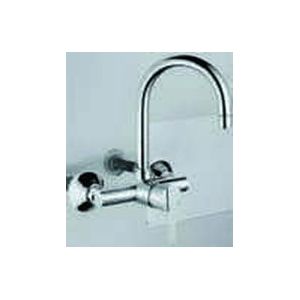 Jaquar Single Lever- Fonte Single Lever Sink Mixer With Swinging
Spout on Upper Side (Wall Mounted
Model) With Connecting Legs & Wall
Flanges