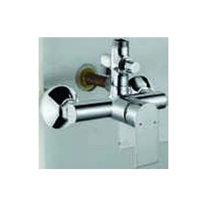 Jaquar Single Lever- Lyric Single Lever Exposed Shower Mixer
With Provision For Connection to
Exposed Shower Pipe (SHA-1213) &
Hand Shower With Connecting Legs &
Wall Flanges