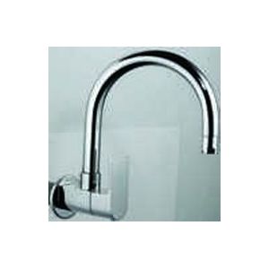 Jaquar Single Lever- Lyric Sink Cock with Regular Swinging Spout
(Wall Mounted Model) With Wall Flange