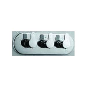 Jaquar Single Lever- Opal Concealed 4-Way Divertor Set
with Hot & Cold Concealed Stop
Cock with Built-in Non-Return
Valves (Composite One Piece
Body)