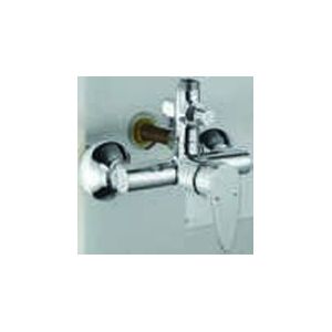 Jaquar Single Lever- Vignette Prime Single Lever Exposed Shower Mixer
With Provision For Connection to
Exposed Shower Pipe (SHA-1213) &
Hand Shower With Connecting Legs &
Wall Flanges